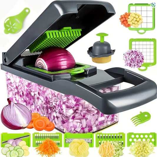 Cortador de Verduras Multifunción 14-en-1